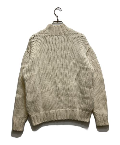 AURALEE（オーラリー）AURALEE (オーラリー) SUPER FINE WOOL AIRY KNIT V-NECK P/O　	A20AP02TA アイボリーの古着・服飾アイテム