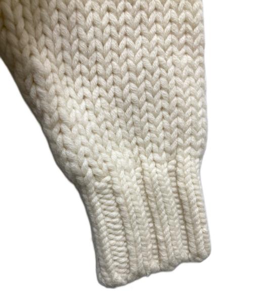 AURALEE（オーラリー）AURALEE (オーラリー) SUPER FINE WOOL AIRY KNIT V-NECK P/O　	A20AP02TA アイボリーの古着・服飾アイテム