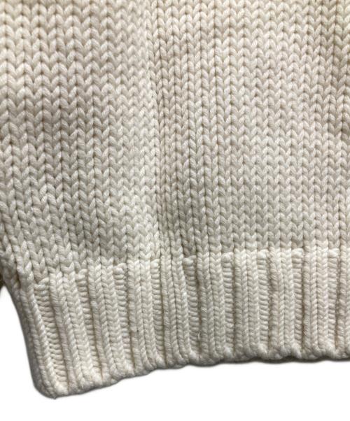 AURALEE（オーラリー）AURALEE (オーラリー) SUPER FINE WOOL AIRY KNIT V-NECK P/O　	A20AP02TA アイボリーの古着・服飾アイテム