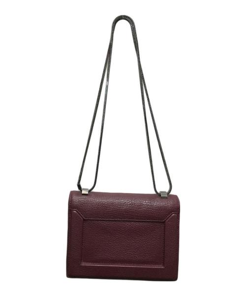 3.1 phillip lim（スリーワンフィリップリム）3.1 phillip lim (スリーワンフィリップリム) Soleil Mini Chain ショルダーバッグ/ソレイユミニチェーン バーガンディーの古着・服飾アイテム