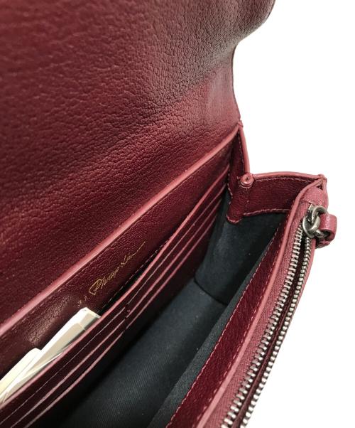 3.1 phillip lim（スリーワンフィリップリム）3.1 phillip lim (スリーワンフィリップリム) Soleil Mini Chain ショルダーバッグ/ソレイユミニチェーン バーガンディーの古着・服飾アイテム
