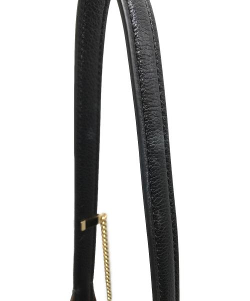 TORY BURCH（トリーバーチ）TORY BURCH (トリーバーチ) ピアス ソフト バッグ ラージ / ワンショルダーバッグ 178051 ブラックの古着・服飾アイテム