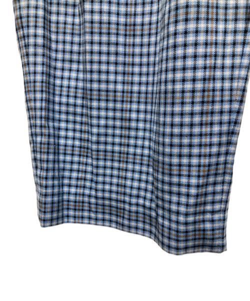 MAISON SPECIAL（メゾンスペシャル）MAISON SPECIAL (メゾンスペシャル) 2way Waist Checkered Pants ブルー サイズ:36の古着・服飾アイテム