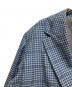 中古・古着 MAISON SPECIAL (メゾンスペシャル) Checkered Oversized Jacket Coat ブルー サイズ: Free：10000円