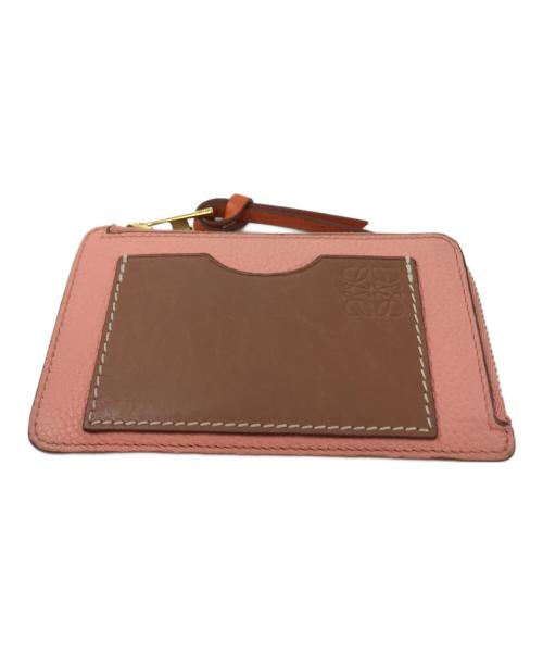 LOEWE（ロエベ）LOEWE (ロエベ) コインカードケース ピンクの古着・服飾アイテム