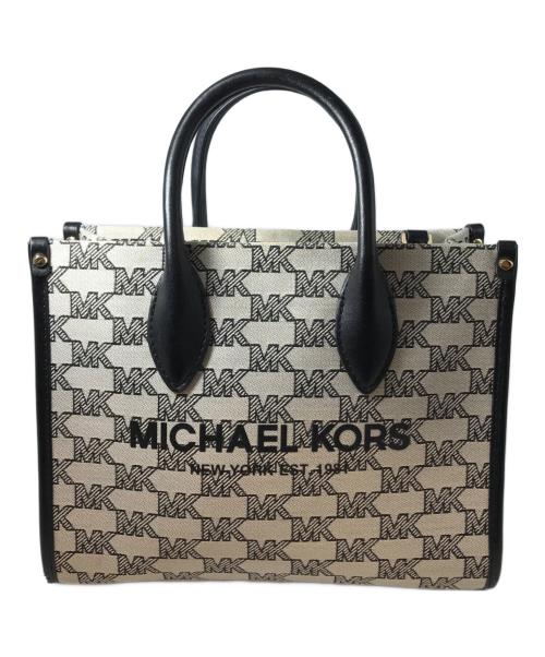 MICHAEL KORS（マイケルコース）MICHAEL KORS (マイケルコース) 2WAYバッグ ブラックの古着・服飾アイテム