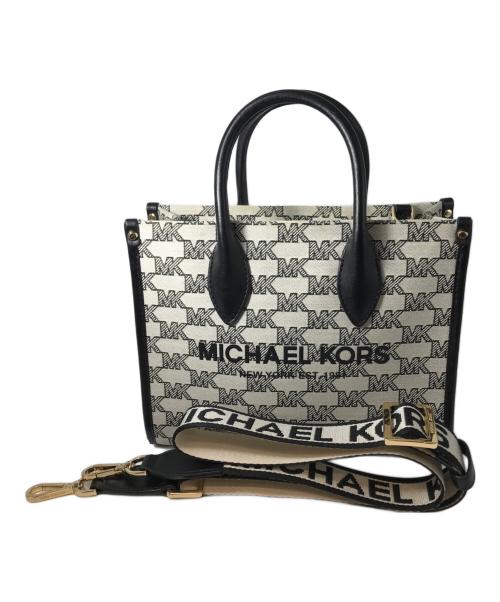 MICHAEL KORS（マイケルコース）MICHAEL KORS (マイケルコース) 2WAYバッグ ブラックの古着・服飾アイテム