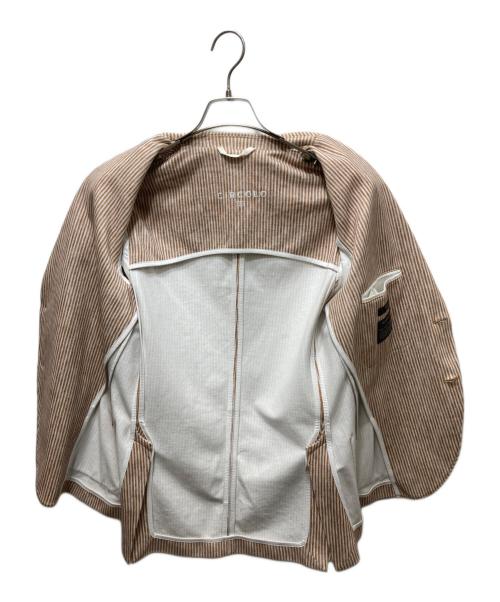 CIRCOLO 1901（チルコロ1901）Circolo 1901 (チルコロ1901) テーラードジャケット ベージュ サイズ:46の古着・服飾アイテム