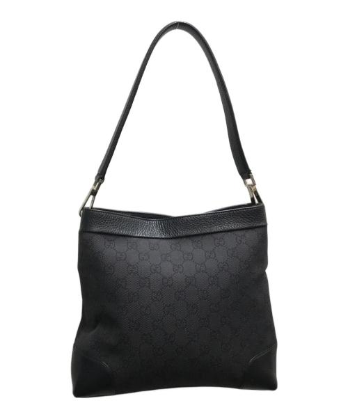 GUCCI（グッチ）GUCCI (グッチ) ワンショルダーバッグ ブラックの古着・服飾アイテム