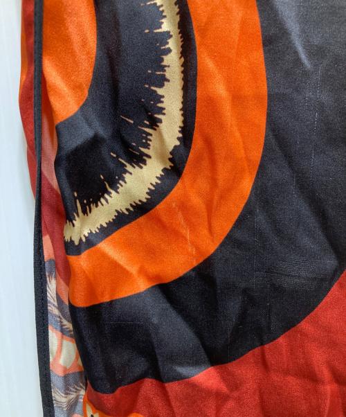 DRIES VAN NOTEN（ドリスヴァンノッテン）DRIES VAN NOTEN (ドリスヴァンノッテン) 総柄シルクスカート レッド サイズ:34の古着・服飾アイテム