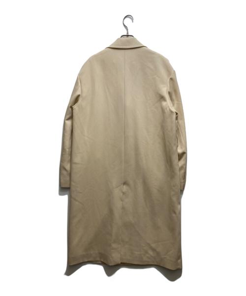 AMI Alexandre Mattiussi（アミアレクサンドルマテュッシ）AMI Alexandre Mattiussi (アミアレクサンドルマテュッシ) ステンカラーコート ベージュ サイズ:44の古着・服飾アイテム