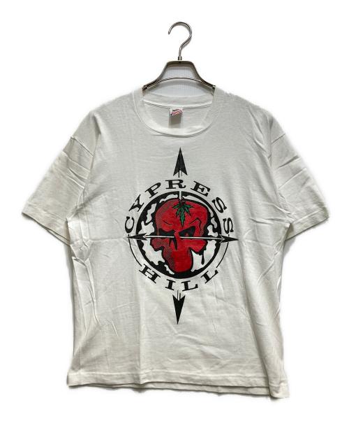 FRUIT OF THE LOOM（フルーツオブザルーム）FRUIT OF THE LOOM (フルーツオブザルーム) プリントTシャツ CYPRESS HILL 90's ホワイト サイズ:Lの古着・服飾アイテム