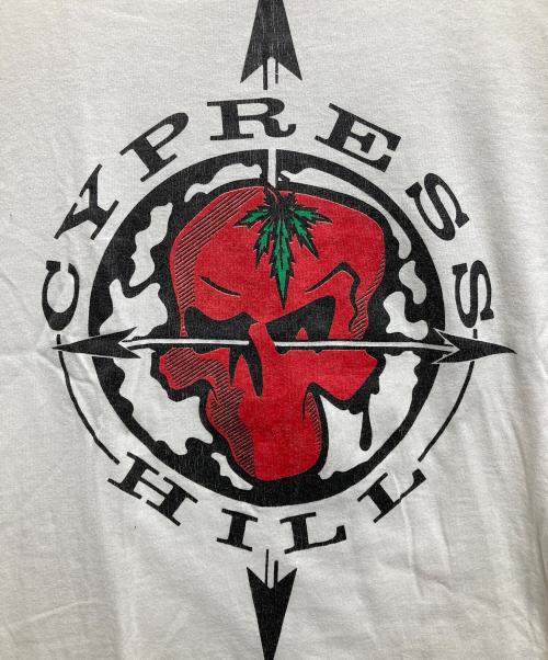 FRUIT OF THE LOOM（フルーツオブザルーム）FRUIT OF THE LOOM (フルーツオブザルーム) プリントTシャツ CYPRESS HILL 90's ホワイト サイズ:Lの古着・服飾アイテム