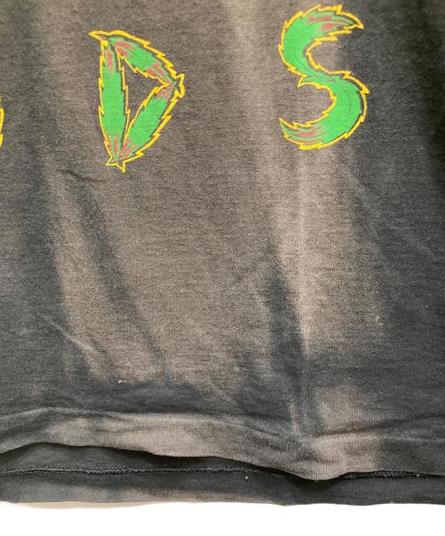FRUIT OF THE LOOM（フルーツオブザルーム）FRUIT OF THE LOOM (フルーツオブザルーム) プリントTシャツ  c1993 FASHION VICTIM ブラック サイズ:XLの古着・服飾アイテム