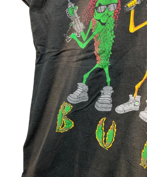 FRUIT OF THE LOOM（フルーツオブザルーム）FRUIT OF THE LOOM (フルーツオブザルーム) プリントTシャツ  c1993 FASHION VICTIM ブラック サイズ:XLの古着・服飾アイテム