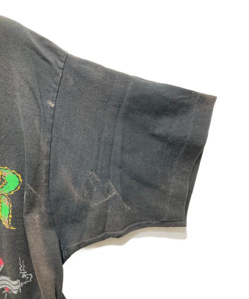 FRUIT OF THE LOOM（フルーツオブザルーム）FRUIT OF THE LOOM (フルーツオブザルーム) プリントTシャツ  c1993 FASHION VICTIM ブラック サイズ:XLの古着・服飾アイテム