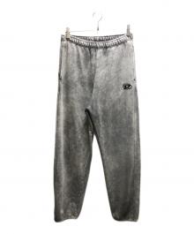 DIESEL（ディーゼル）の古着「ケミカルウォッシュ加工スウェットパンツ A08545」｜グレー