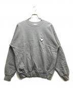 WTAPSダブルタップス）の古着「TNNL/SWEATER」｜グレー