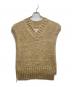 Maison Margiela（メゾンマルジェラ）の古着「DYE KNIT VEST (ダイニットベスト）S51TH0081」｜ベージュ