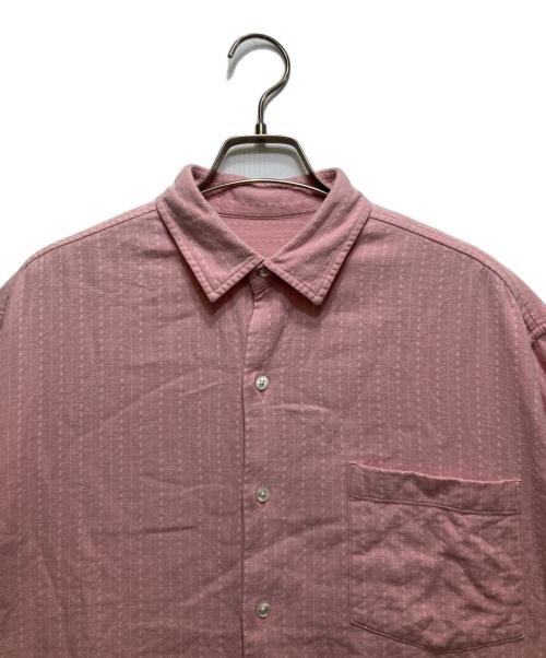 Porter Classic（ポータークラシック）Porter Classic (ポータークラシック) HAPPY  RED SHORT SLEEVE SHIRT （ハッピーレッドショートスリーブシャツ） ピンク サイズ:1の古着・服飾アイテム