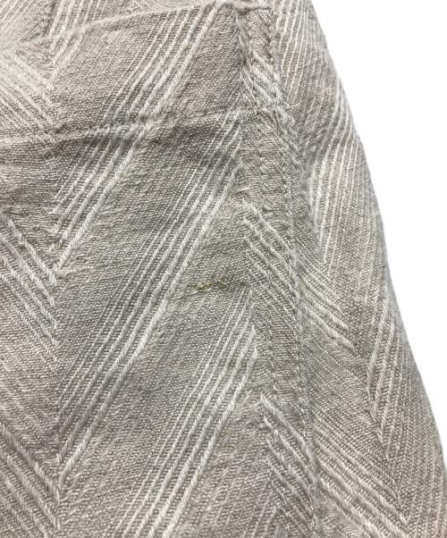 TANAKA（タナカ）TANAKA (タナカ) THE WIDE  EASY TROUSERS （ザ ワイド イージートラウザーズ）ST-108E アイボリー サイズ:27の古着・服飾アイテム