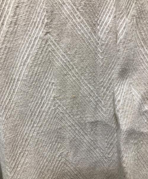 TANAKA（タナカ）TANAKA (タナカ) THE WIDE  EASY TROUSERS （ザ ワイド イージートラウザーズ）ST-108E アイボリー サイズ:27の古着・服飾アイテム