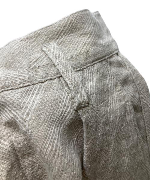 TANAKA（タナカ）TANAKA (タナカ) THE WIDE  EASY TROUSERS （ザ ワイド イージートラウザーズ）ST-108E アイボリー サイズ:27の古着・服飾アイテム