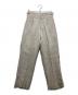 TANAKA（タナカ）の古着「THE WIDE  EASY TROUSERS （ザ ワイド イージートラウザーズ）ST-108E」｜アイボリー