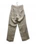 TANAKA (タナカ) THE WIDE  EASY TROUSERS （ザ ワイド イージートラウザーズ）ST-108E アイボリー サイズ:27：8000円
