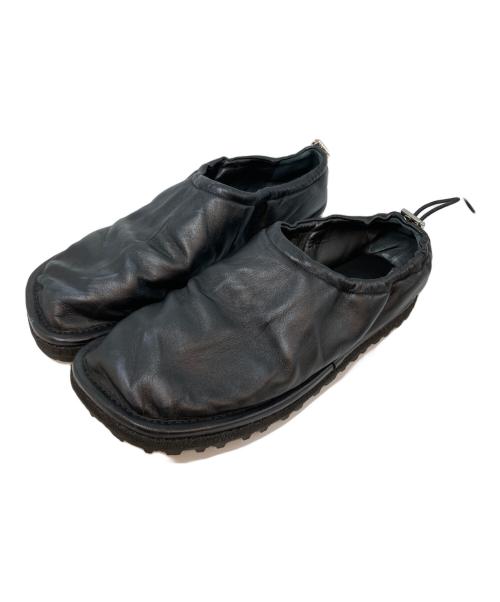 DRIES VAN NOTEN（ドリスヴァンノッテン）DRIES VAN NOTEN (ドリスヴァンノッテン) Drawstring Slipper Shoes/ドローストリングスリッパシューズ ブラック サイズ:39の古着・服飾アイテム