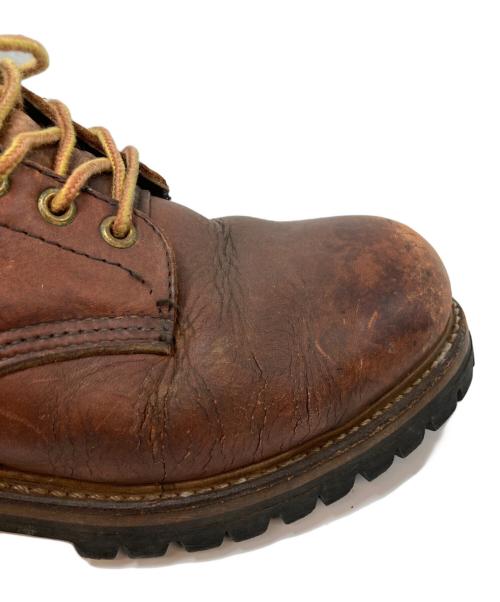 RED WING（レッドウィング）RED WING (レッドウィング) ロガーブーツ　10114 レッド サイズ:8 1/2の古着・服飾アイテム