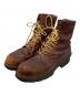 RED WING（レッドウィング）の古着「ロガーブーツ　10114」｜レッド