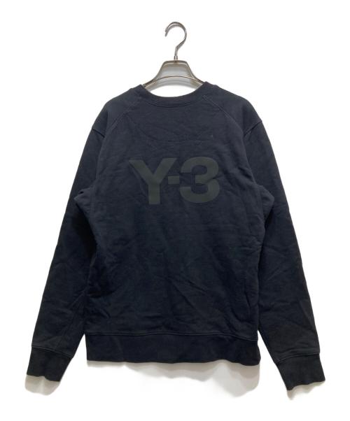 Y-3（ワイスリー）Y-3 (ワイスリー) M CLASSIC BACK LOGO CREW SWEATSHIRT FN3371 ブラック サイズ:Lの古着・服飾アイテム