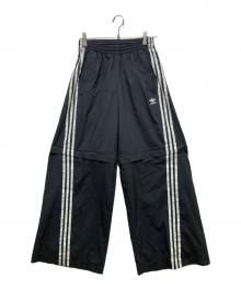 adidas（アディダス）の古着「OVERSIZED ZIP OFF TRACKPANT BLACK」｜ブラック