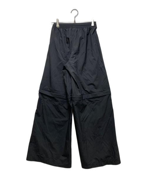 adidas（アディダス）adidas (アディダス) OVERSIZED ZIP OFF TRACKPANT BLACK ブラック サイズ:XSの古着・服飾アイテム