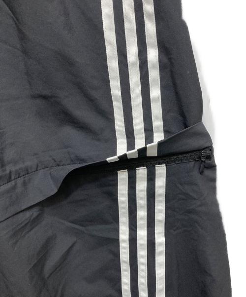adidas（アディダス）adidas (アディダス) OVERSIZED ZIP OFF TRACKPANT BLACK ブラック サイズ:XSの古着・服飾アイテム