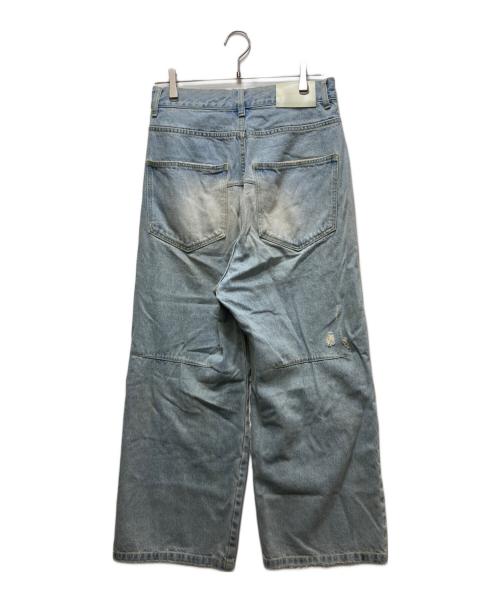 CAMPHOR WOOD（カンファーウッド）CAMPHOR WOOD (カンファーウッド) wide baggy broken denim trousers インディゴ サイズ:Sの古着・服飾アイテム