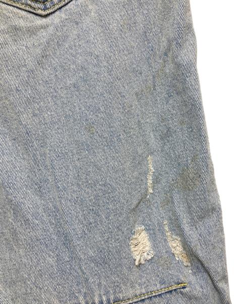 CAMPHOR WOOD（カンファーウッド）CAMPHOR WOOD (カンファーウッド) wide baggy broken denim trousers インディゴ サイズ:Sの古着・服飾アイテム