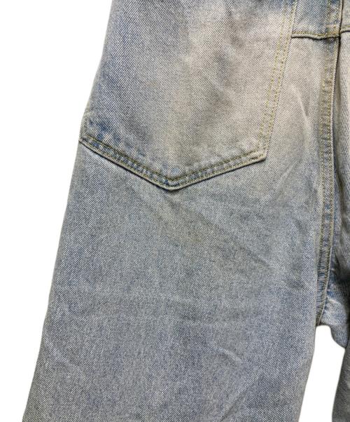 CAMPHOR WOOD（カンファーウッド）CAMPHOR WOOD (カンファーウッド) wide baggy broken denim trousers インディゴ サイズ:Sの古着・服飾アイテム