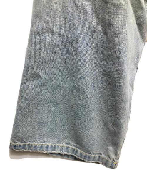 CAMPHOR WOOD（カンファーウッド）CAMPHOR WOOD (カンファーウッド) wide baggy broken denim trousers インディゴ サイズ:Sの古着・服飾アイテム