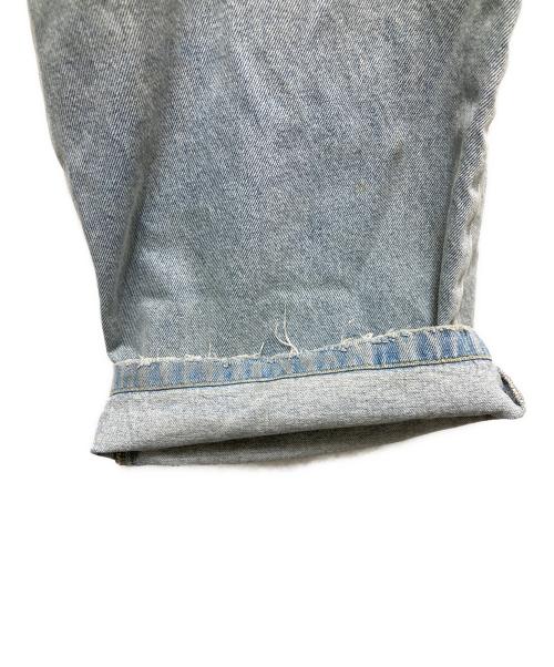 CAMPHOR WOOD（カンファーウッド）CAMPHOR WOOD (カンファーウッド) wide baggy broken denim trousers インディゴ サイズ:Sの古着・服飾アイテム