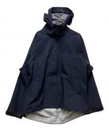 AKAD（エーケーエーディー）の古着「SIGNATURE TECH RAIN SHELL PARKA（シグネチャー テックレインシェルパーカー） / ナイロンジャケット AKAD001」｜ネイビー