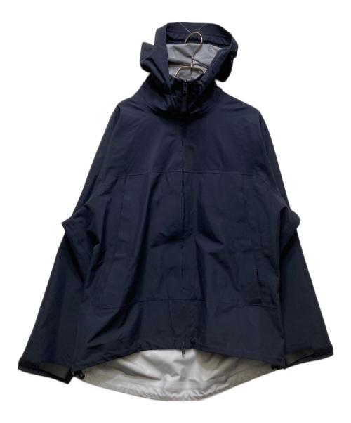 AKAD（エーケーエーディー）AKAD (エーケーエーディー) SIGNATURE TECH RAIN SHELL PARKA（シグネチャー テックレインシェルパーカー） / ナイロンジャケット AKAD001 ネイビー サイズ:Mの古着・服飾アイテム