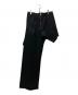 ISSEY MIYAKE (イッセイミヤケ) CALLIGRAPH アシンメトリーデザインパンツ　 26AW  ブラック サイズ:2：45000円