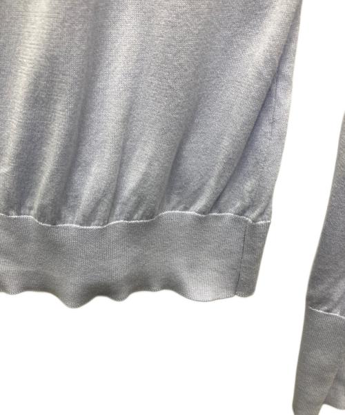 JOHN SMEDLEY（ジョンスメドレー）JOHN SMEDLEY (ジョンスメドレー) シーアイランドコットン ニットポロシャツ イギリス製 スカイブルー サイズ:Mの古着・服飾アイテム