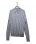 JOHN SMEDLEY（ジョンスメドレー）の古着「シーアイランドコットン ニットポロシャツ イギリス製」｜スカイブルー