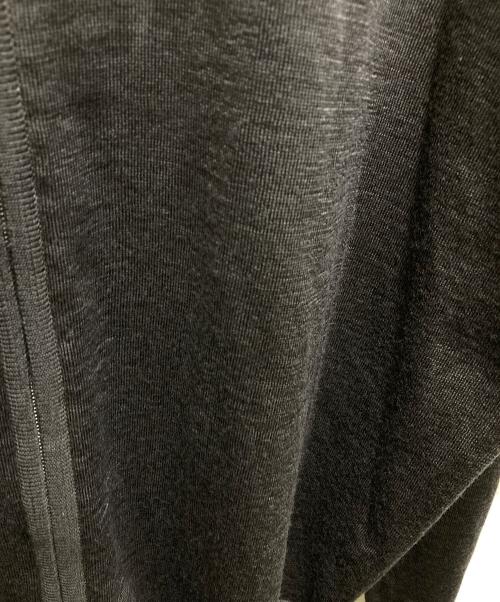 JOHN SMEDLEY（ジョンスメドレー）JOHN SMEDLEY (ジョンスメドレー) エクストラファインメリノウール ジップアップセーター  ririジップ ブラウン サイズ:Lの古着・服飾アイテム