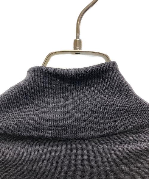 JOHN SMEDLEY（ジョンスメドレー）JOHN SMEDLEY (ジョンスメドレー) エクストラファインメリノウール ジップアップセーター  ririジップ ブラウン サイズ:Lの古着・服飾アイテム