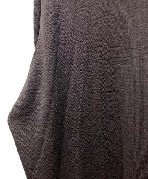 JOHN SMEDLEY（ジョンスメドレー）JOHN SMEDLEY (ジョンスメドレー) エクストラファインメリノウール ジップアップセーター  ririジップ ブラウン サイズ:Lの古着・服飾アイテム