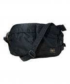 PORTERポーター）の古着「TANKER 2WAY WAIST BAG 622-08302」｜ブラック